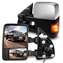 SCITOO Towing Mirrors Compatible for 03-07 For Ford For F250 Super Duty