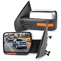SCITOO Towing Mirrors Compatible for 04-14 for Ford F150 Pickup Pair Set