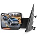 SCITOO Towing Mirrors fit for 2004-2014 for Ford for F-150 Blind Spot Mirror Power Heated Chrome Puddle Signal Double Glass (Driver Side)