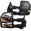 SCITOO Towing Mirrors Fit 2015-2019 for Ford for F150 Tow Mirrors Power