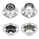 SCITOO Wheel Center Hub Caps Fit for 1980-1996 for Ford for F-150 Truck, Bronco, 1992-1996 for Ford Van Only for 4WD, 7 1/8" Diameter with 12 Mounting Screws