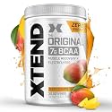 Scivation Xtend Original Bcaa Powder(Mango Madness)-Sugar Free Workout Muscle Recovery Drink With 7G Bcaa, Amino Acid Supplement With L Glutamine &amp; Electrolytes-405 Gms(30 Servings)