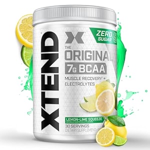 xtend scivation bcaas powder for adultspre-workout 7g bcaas 0g carbssugar amp calories 35 leucine 25g l-glutamine 1g citrulline malate - 420 gm 30 servings lemon lime