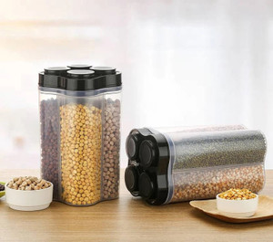 SCIVER Plastic Grocery Container - 2400 ml