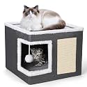Scizor Pet Backpack Carrier with Two-Sided Window Foldable Pet Travel Carrier for Cats Small Dogs Up to 7 Kg Large Space Fully Ventilated for Travel Hiking Outdoor Use (Grey)