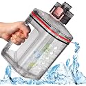 Scizor Sports - 2.2 L BPA Free Double Leak-Proof Water Bottle for Fitness, Gym, Sports, Hiking, Cycling, Running, Travel, Office &amp; Home (Black)