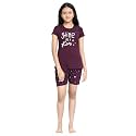 Kids Night Suit for Girls - Cotton