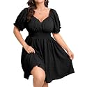 SCOMCHIC Womens Plus Size Summer Casual Sun Dress
