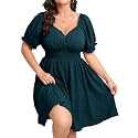 SCOMCHIC Womens Plus Size Summer Casual Sun Dress