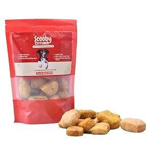 scooby cheww yak cheese dog biscuits  100 natural amp vegetarian  delicious crunchy treats for dental hygiene and long-lasting chewing  200g pack of crunchy puffsall life stages