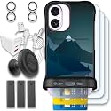 Scooch for iPhone 17 Wallet Case Card Holder, Wingmate, Midnight Ridge