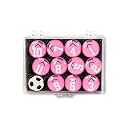 SCOPRO Soccer Coaching Magnets, Numbered Magnetic Player Markers for Soccer Coaching Board and Dry Erase Board Training, Pink