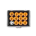 SCOPRO Soccer Coaching Magnets, Numbered Magnetic Player Markers for Soccer Coaching Board and Dry Erase Board Training, Orange