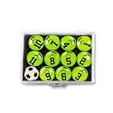 SCOPRO Soccer Coaching Magnets, Numbered Magnetic Player Markers for Soccer Coaching Board and Dry Erase Board Training, Green