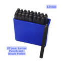 Scorpion Number Punch Set 1/32 - (1 mm) Hardened Steel/Metal Die Jewelers with Case