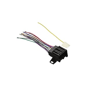 scosche gm01b 1978-87 general motors power 4-speaker connector