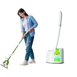 scotch-brite butterfly plastic mop and refill combo green