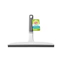 Scotch-Brite Small Wiper for Kitchen, Bathroom, Tiles, Mirrors, Glass, Dual Blade, Instant Dry Surface, Soft Touch Handle, no Slip Grip