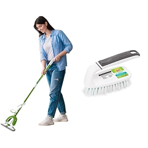 scotch-brite butterfly plastic mop and refill combo green