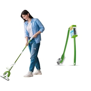scotch-brite butterfly plastic mop and refill combo green