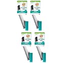 Scotch-Brite Scrub Tub & Shower Wand, Ideal for Bathroom Buildup, Glass Door, Shower and Bath Cleaner, Soap Scum Remover, 1 Wand(Pack of 4)