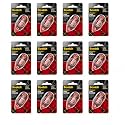Scotch Double Sided Tape Runner, 0.27 in x 26 Ft, 12 Pack