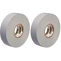Scotch Safety Vinyl Color Coding Electrical Tape 35, 3/4 in x 66 ft, Gray (Pack of 2)