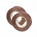Scotch Vinyl Color Coding Electrical Tape 35, 1/2 in x 20 ft, Brown (Pack of 2)