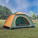 Portable Tent for Camping Easy Setup for Picnic, Travel, Hiking, Trekking, Outdoor Camping Foldable Waterproof Superior Air Ventilation Tent for 2 Person (Multicolor)
