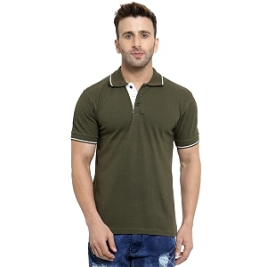Scott International Mens Cotton Regular Fit Polo