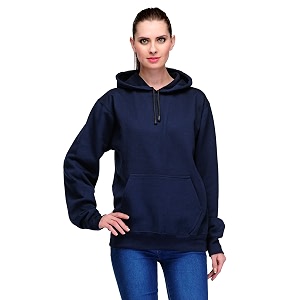 Scott International Mens Solid Cotton Hoodies for