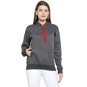 Scott International Mens Solid Cotton Hoodies for