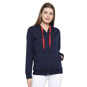 Scott International Mens Solid Cotton Hoodies for