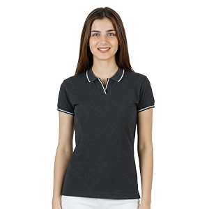 Scott International Womens Cotton Polo T-Shirt