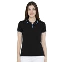 Scott International Womens Cotton Polo T-Shirt 
