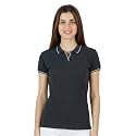 Scott International Womens Cotton Polo T-Shirt 