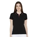 Scott International Womens Cotton Polo T-Shirt 