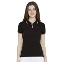 Scott International Womens Cotton Polo T-Shirt 