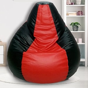 scouch jumbo red black teardrop bean bag cover red black bean bag without beans