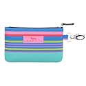 SCOUT IDKase Card Holder, ID Case for Women, Mini Keychain Wallet, Zip Closure