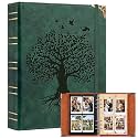 Scrapbook Photo Album 100 Pages, 60 Page Self Adhesive+40 Page Kraft Paper