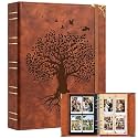 Scrapbook Photo Album 100 Pages, 60 Page Self Adhesive+40 Page Kraft Paper