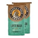 Scratch and Peck Feeds | Layer Mash for Chickens &amp; Ducks | 50 lb Bag