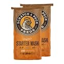 Scratch and Peck Feeds | Starter Mash for Chickens & Ducks | 50 lb Bag