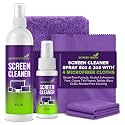 Screen Mom Screen Cleaner Spray 8oz & 2oz for TV, Car, Laptop and Computer