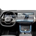 Screen Protector For 2024-2027 BMW X5 X6 X7 i7 5 Series/2025-2027 X3 - Tempered Glass [14.9 Inch Navigation+12.3 Inch Instrument Screen] For 2023-2027 2/3/4/7 Seires/XM 2022-2026 i4/iX Accessories