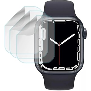 3 pack screen guard compatible with apple watch se 3 se3 44 mm 2025  se 2 se2 44mm 2022  se 44mm 2020 amp apple watch series 456 44 mm screen protector not a tempered glass