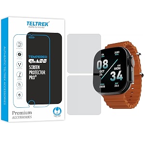 screen protector compatible with boat wave glory smartwatch full hydrogel tpu screen guard not a tempered glass pack of 2