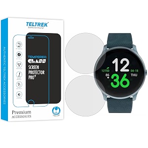 screen protector compatible with noisefit evolve smartwatch full hydrogel tpu screen guard not a tempered glass pack of 2