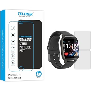 screen protector compatible with hammer pulse smartwatch full hydrogel tpu screen guard not a tempered glass pack of 2